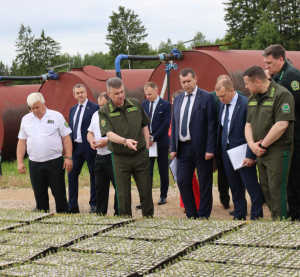 Рабочая нарада ў &quot;Рэспубліканскім лясным селекцыйна-насенняводчым цэнтры&quot;